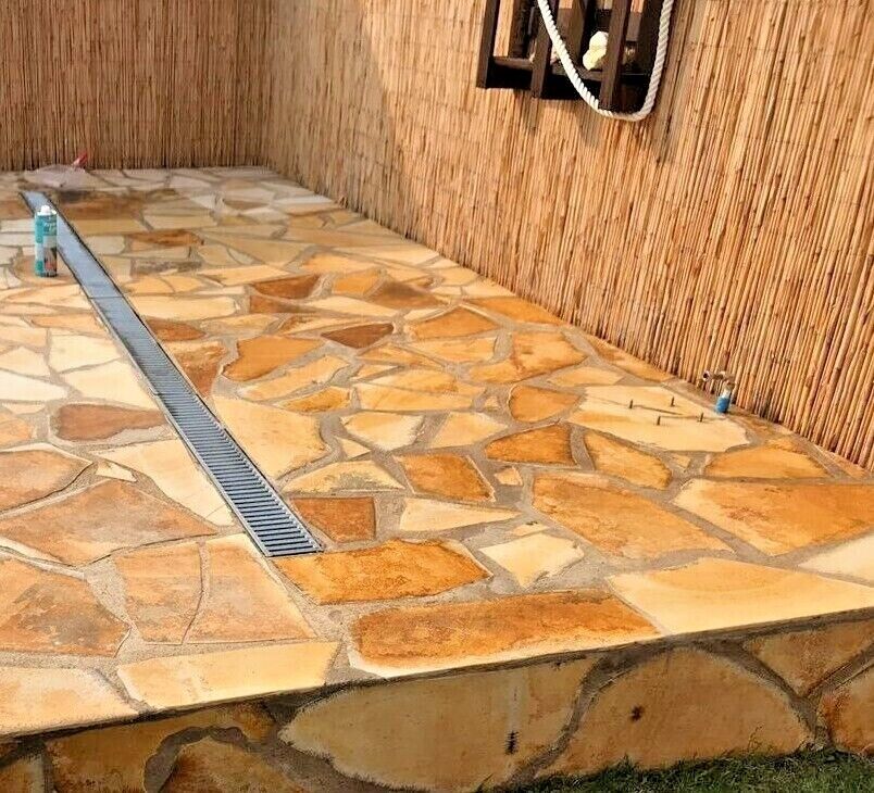 30-40mm Terrassenplatten Polygonalplatten Naturstein Kalkstein Andalucía