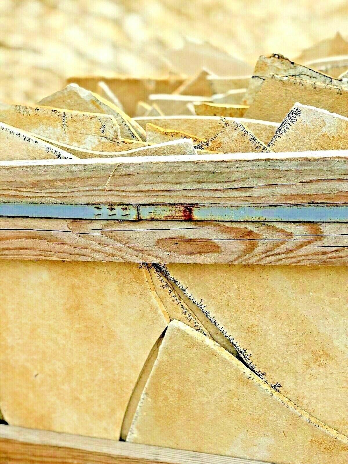 4-8mm Bruchplatten Polygonalplatten crema Bad Naturstein Wandverblender Wandfliesen